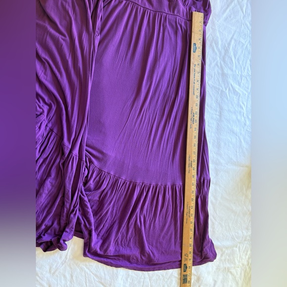 Torrid Purple Maxi Dress Size 6 Plus Size Pockets - Picture 7 of 13